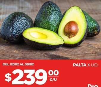 Supermercados DIA Palta oferta