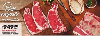 Coto Bife Angosto de Novillito oferta