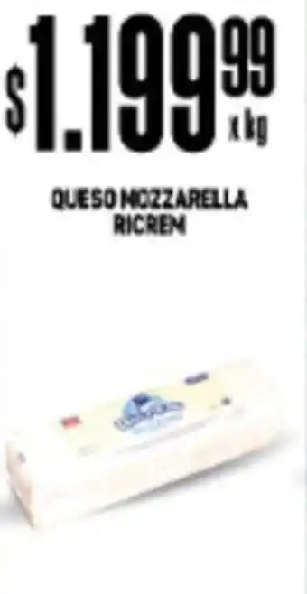 Makro Queso Mozzarella Ricren oferta