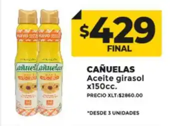 Supermayorista Vital Cañuelas aceite girasol oferta