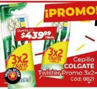 Diarco Cepillo colgate twister promo 3x2 oferta