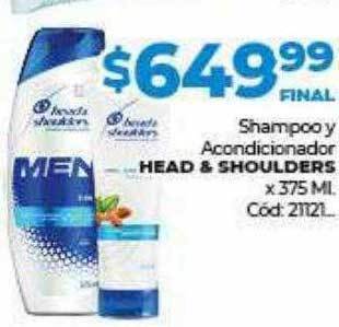 Diarco Shampoo y acondicionador head & shoulders oferta