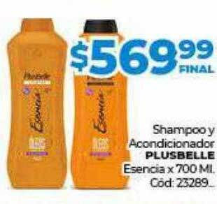 Diarco Shampoo y acondicionador plusbelle esencia oferta
