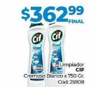 Diarco Limpiador cif cremoso blanco oferta