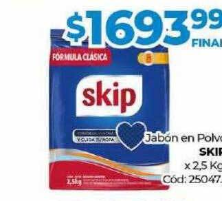 Diarco Jabón en polvo skip oferta