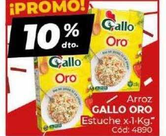 Diarco Arroz gallo oro estuche oferta