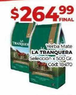 Diarco Yerba mate la tranquera seleccion oferta