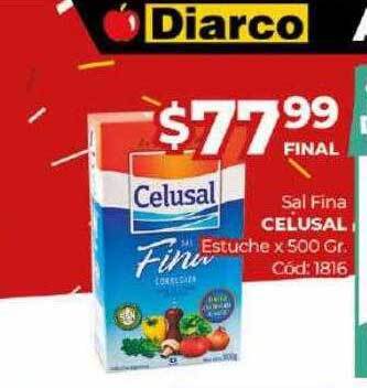 Diarco Sal fina celusal estuche oferta