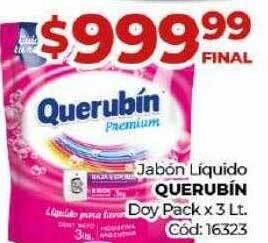 Diarco Jabón líquido querubín doy pack x 3 lt. oferta