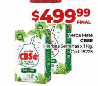 Diarco Yerba mate cbse hierbas serranas oferta