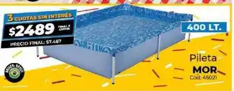 Diarco Pileta mor oferta