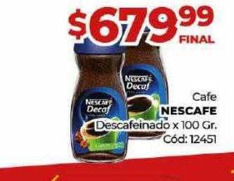 Diarco Cafe nescafe descafeinado oferta