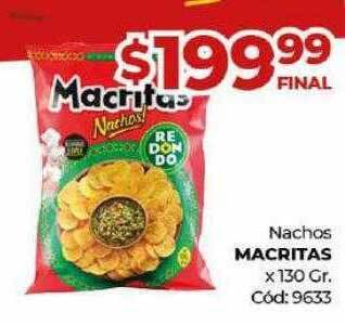 Diarco Nachos macritas oferta
