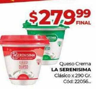 Diarco Queso crema la serenisima clásico oferta