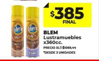 Supermayorista Vital Blem lustramuebles oferta