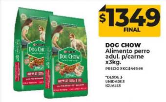 Supermayorista Vital Dog chow oferta
