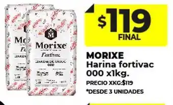 Supermayorista Vital Morixe harina fortivac oferta