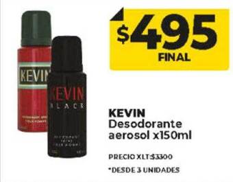 Supermayorista Vital Kevin desodorante oferta