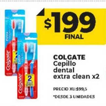 Supermayorista Vital Colgate cepillo dental extra clean oferta