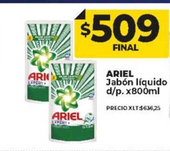 Supermayorista Vital Ariel jabón líquido d-p oferta