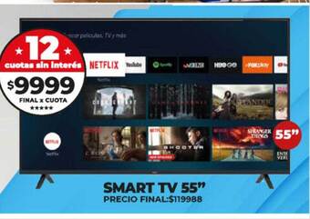 Supermayorista Vital Smart tv 55 oferta