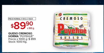 Carrefour Maxi Queso cremoso horma oferta