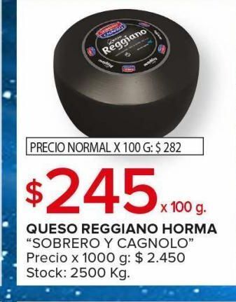 Carrefour Maxi Queso reggiano horma oferta