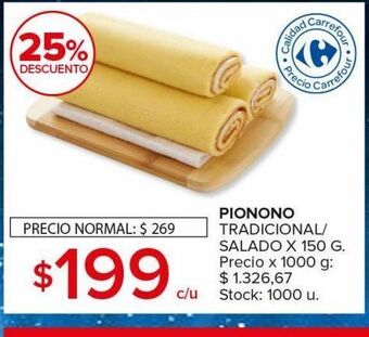 Carrefour Maxi Pionono oferta