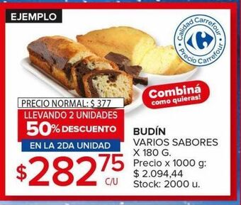 Carrefour Maxi Budín oferta