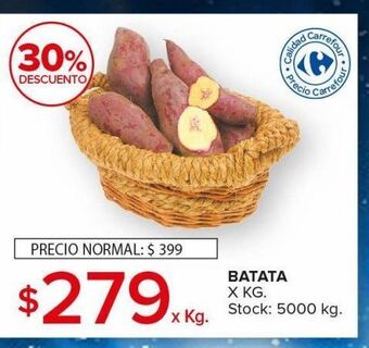 Carrefour Maxi Batata oferta