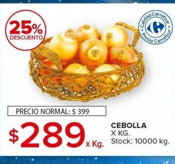 Carrefour Maxi Cebolla oferta