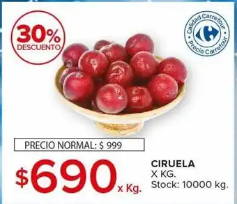 Carrefour Maxi Ciruelas oferta