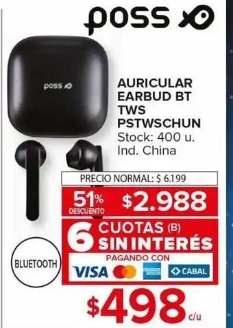 Carrefour Maxi Auricular oferta