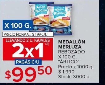 Carrefour Maxi Medallon merluza oferta