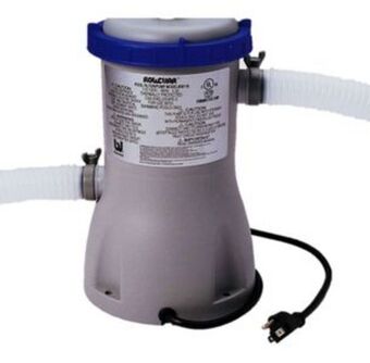 Frávega Bomba filtrante filtro piletas lona 17400 litros bestway oferta