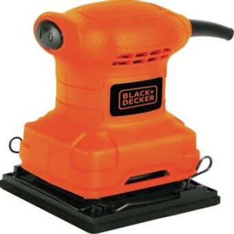 Frávega Lijadora orbital palma black decker bs200 200w madera pared oferta