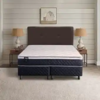 Sommier Center Sommier y colchón espuma sealy skyline king (180x200) oferta