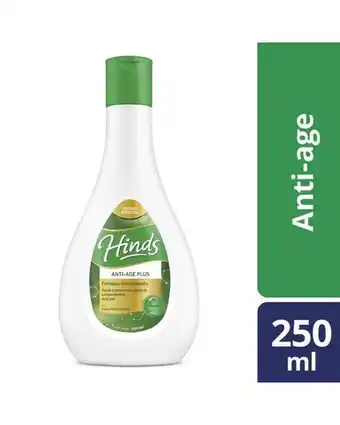 Hinds anti - age plus fórmula antioxidante, emulsión corporal, 250 ml