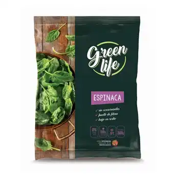 Carrefour Espinaca congelada green life 500 g. oferta