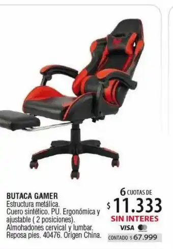 Authogar Butaca gamer oferta