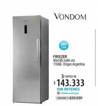 Authogar Freezer vondom oferta