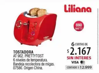 Authogar Tostadora liliana oferta