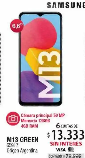 Authogar M13 green oferta