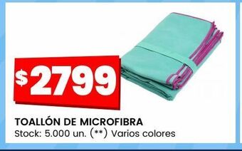 Changomas Toallón de microfibra oferta