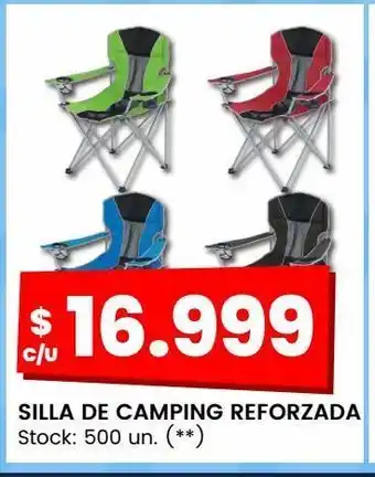 Changomas Silla de camping reforzada oferta