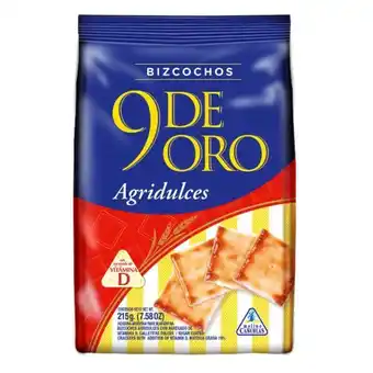 Supermercados DIA Bizcochos 9 de oro agridulces 215 gr. oferta