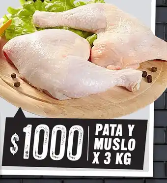 Supermercados Yaguar Pata y Muslo x 3kg oferta