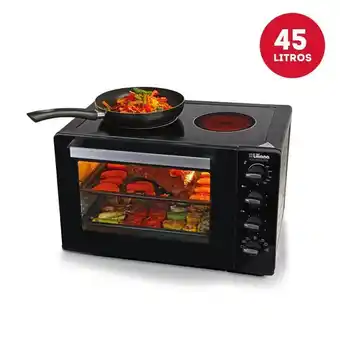Monumental Hogar Horno electrico liliana 45 lts con anafes ao145v oferta