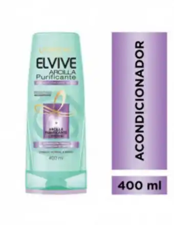 Farmacias Líder L´oréal paris elvive acondicionador arcilla purificante x 400 ml oferta