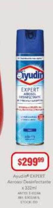Supermercados Todo Ayudin expert aerosol desinfectante oferta